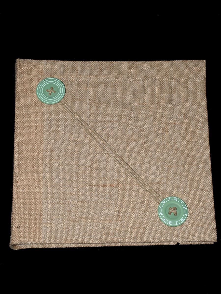 Album fotografici artigianali in iuta o juta, album naturali